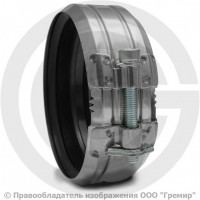 Хомут стальной оцинкованный SML Ду-50 Rapid Китай