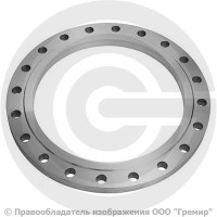 Фланец плоский стальной 1-450-10 ГОСТ 12820, Ру-10, Ду-450