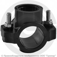 Седелка ПЭ ВР Дн 40-1" Ру-16 с резьбовым выходом RTP (РосТурПласт)