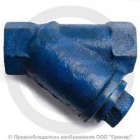 Фильтр магнитный сетчатый Y-образный чугунный Ду-25 (1") Ру-16 ВР (ВН) (Т<150°С) Мегастрой ФММ