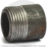 Резьба стальная L=28мм Ду-20 (3/4") КАЗ