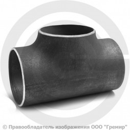 Тройник П-108х8-Ст.20 (Ду-100) стальной (Ст.20) равнопроходной ГОСТ 17376