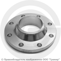Фланец воротниковый нержавеющий 12х18н10т 1-100-6 ГОСТ 12821, Ру-6, Ду-100