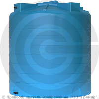 Ёмкость для воды с поплавком 2000 л синий Акватек ATV-2000