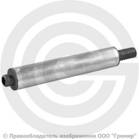 Компенсатор сильфонный осевой многослойный с кожухом из алюминия и внутренним экраном Ду-50 Ру-16 L=285мм под приварку патрубки сталь с фосфатным покр. DEK multilayer Hortum