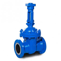 Задвижка стальная фланцевая под электропривод Ду-100 Ру-25 L=305мм (Т<450°С) 30лс964нж ЧАЗ