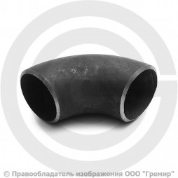 Отвод П90 48,3х5 (Ду-40) стальной (Ст.20) 90 градусов исп.1 ГОСТ 17375