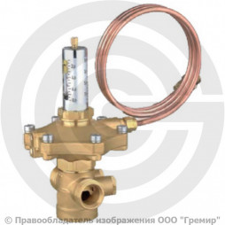 Клапан балансировочный автоматический латунный муфтовый Ду-50 Ру-16 НР(НАР) Kvs=15м3/ч без ниппелей APT-R Ридан