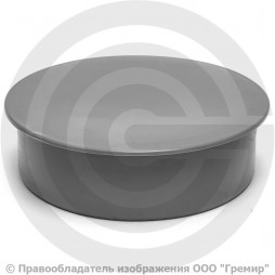 Заглушка PP-H серая Дн 32 б/нап RTP (РосТурПласт)