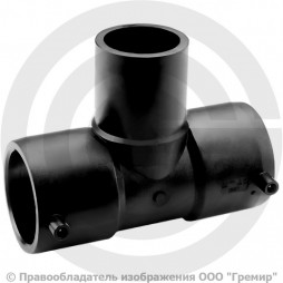 Тройник ПЭ100 электросварной Дн 160-63 Ру-16 SDR11 EUROSTANDARD