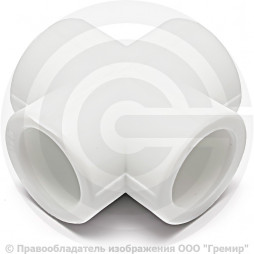 Крестовина PP-R белая Дн 20 Pro Aqua