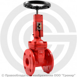 Задвижка чугунная фланцевая Ду-350 Ру-16 (Т<120°С) KR14 АДЛ Гранар
