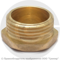 Заглушка латунная НР (НАР) Ду-20 (3/4") VALFEX