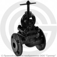 Клапан запорный чугунный фланцевый Ду-40 Ру-25 (Т<225°С) 15кч16п1 Луидор Клапан запорный чугунный фланцевый Ду-40 Ру-25 (Т<225°С) 15кч16п1 Луидор