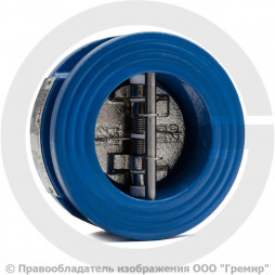 Клапан обратный двухстворчатый чугунный межфланцевый Ду-400 Ру-16 (Т<110°С) ств чугун CB3448N Tecofi