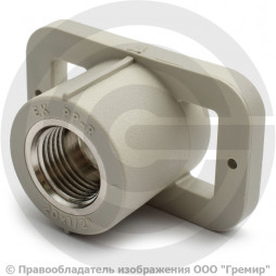 Переход PP-R комбинированный с крестом ВР (ВН) Дн 20-1/2" Wavin Ekoplastik