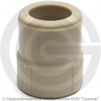Муфта PP-R переходная серая внутренняя пайка Дн 32-20 VALFEX Муфта PP-R переходная серая внутренняя пайка Дн 32-20 VALFEX